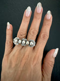 Long Double Statement Ring