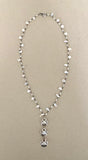 Stonned White Pearl String with pendant