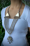 Tribal floral chains
