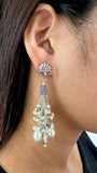 Pristine Multi Strand Pearl Earring