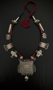 Tribal Multi Antique Pieces Necklace