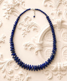 Stonned Lapiz Graduated Necklace
