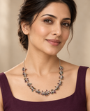 Stonned Tourmaline Bunch Necklace