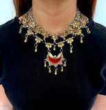 Yellow Sheesha Neckpiece