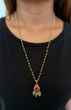 Auric Kemp Pearl Green Necklace