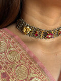 Auric Floral Choker