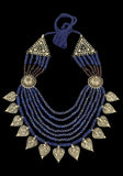 Tribal Antique Lapis Necklace: Nayra