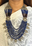 Tribal Antique Lapis Necklace: Nayra