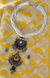 Multicolor Sheesha Crystal Neckpiece