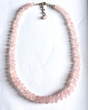 Stonned Rose Quartz Necklace