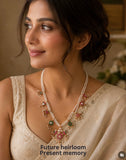 Auric Kundan Pearl Long Necklace