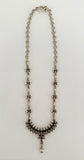 Stonned Crystal Floral Pearl Drops