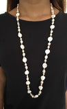 Stonned Pink Pearl Necklace