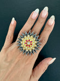 Opulent Spiky Big ring
