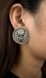 Tribal Flower Studs