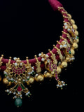 Auric Ball Kundan Necklace