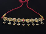 Auric Floral Kundan Chokar