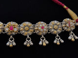 Auric Floral Kundan Chokar