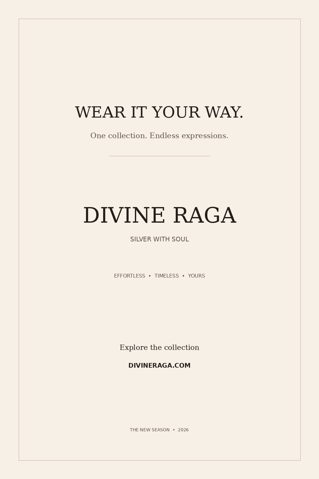 Wear it your way