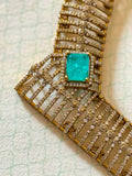 Auric Nayanmani Necklace with earrings