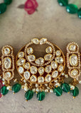 Auric Crescent Moissanite Necklace