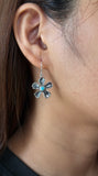 Trendy turquoise Flower