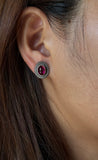 Red Carved Dots