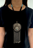 Tribal Antique Dome Hangings Necklace