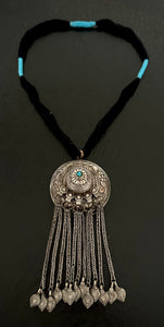 Tribal Antique Dome Hangings Necklace