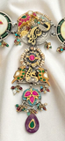Auric Statement Peacock Necklace