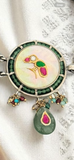 Auric Statement Peacock Necklace