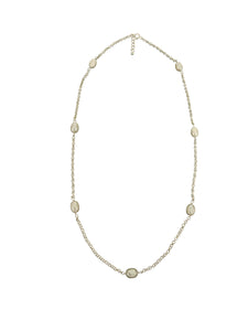 Stonned Pearl Necklace