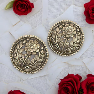 Tribal Flower Studs