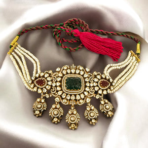 Auric Statement Moissanite Necklace