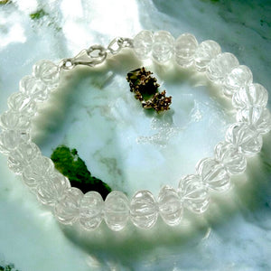 White Crystal Men’s Cuff