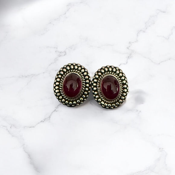 Red Carved Dots