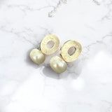 Oval Pearl Drop