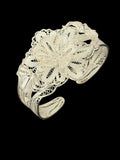 Carved Floral Cuff