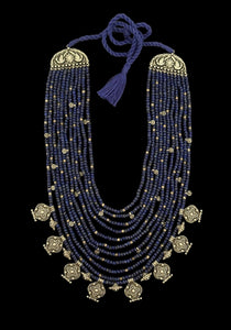 Stonned Lapiz Multistring Necklace