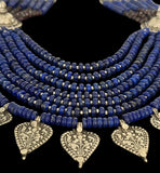 Tribal Antique Lapis Necklace: Nayra