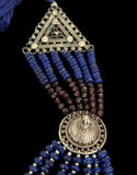 Tribal Antique Lapis Necklace: Nayra