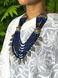 Tribal Antique Lapis Necklace: Nayra