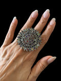 Opulent Multistone Big ring