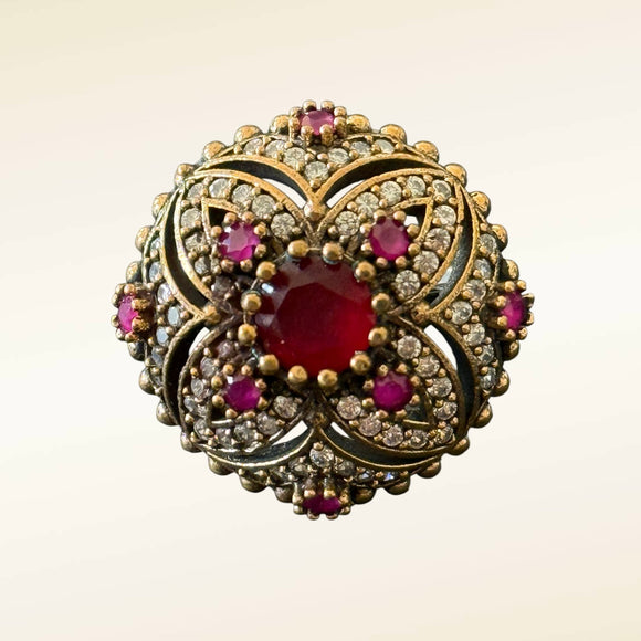 Opulent Multistone Small ring