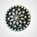 Pearl Round Big Ring
