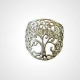 Silver Tree Of Life Ring