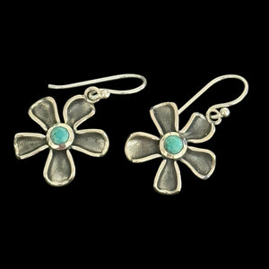 Trendy turquoise Flower