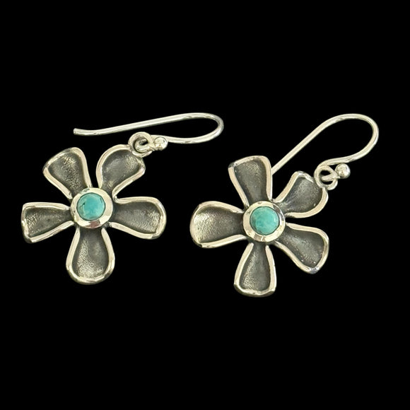 Trendy turquoise Flower