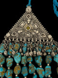 Stonned Turquoise Antique Necklace