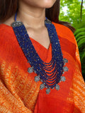 Stonned Lapiz Multistring Necklace